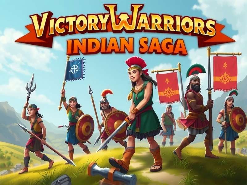 Victory Warriors Indian Saga Game Banner